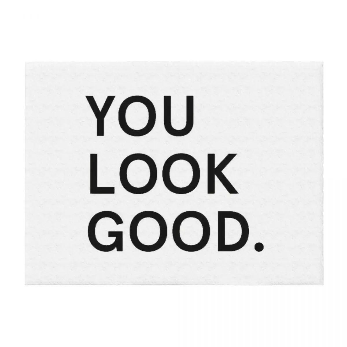 

you look good Throw Blanket Thins Blankets For Bed sofa bed Plush Blankets