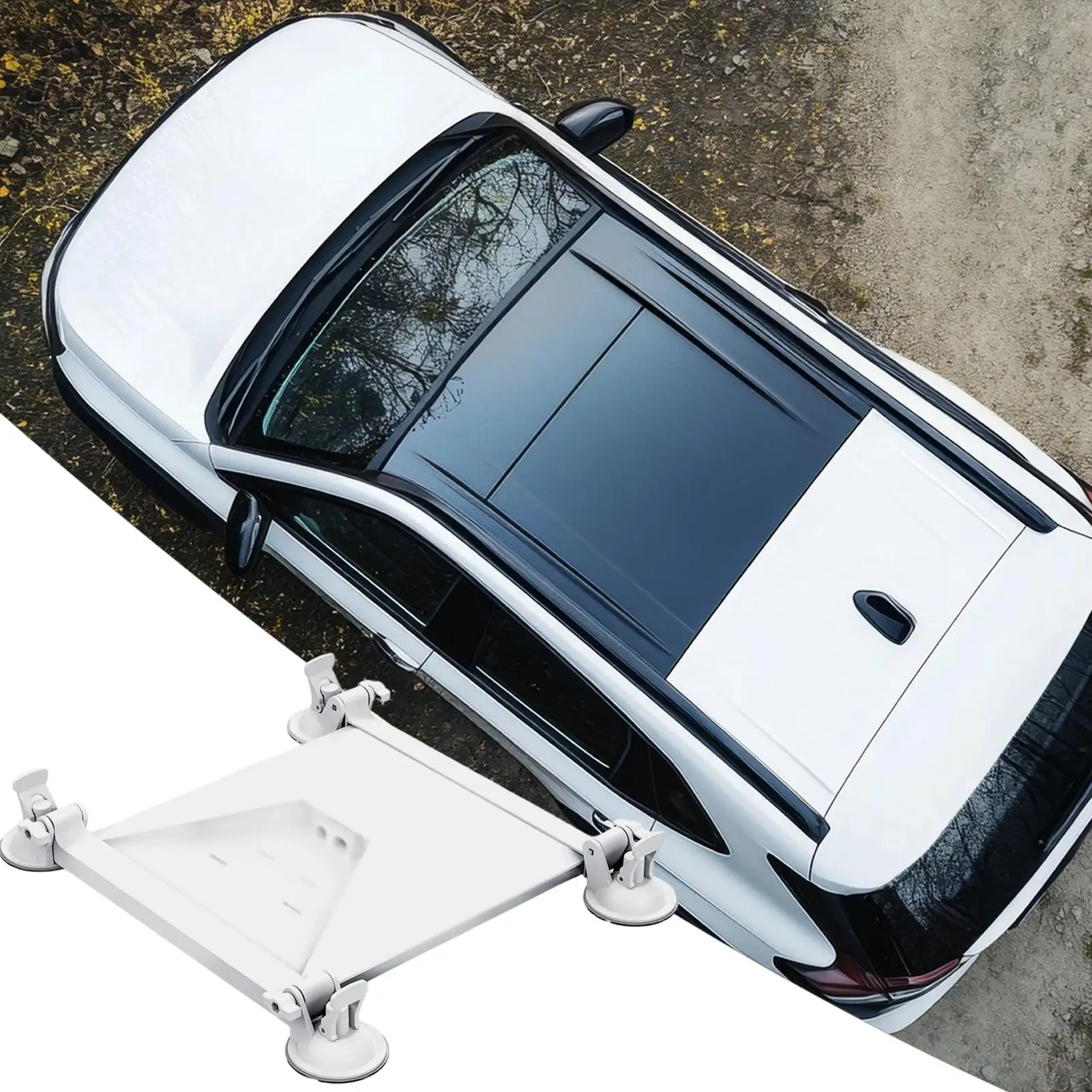 

For For Starlink Mini Windshield Mount Adjustable Sunroof Stand Adjustable Portable Car Roof Mount For Laptop Phone Truck