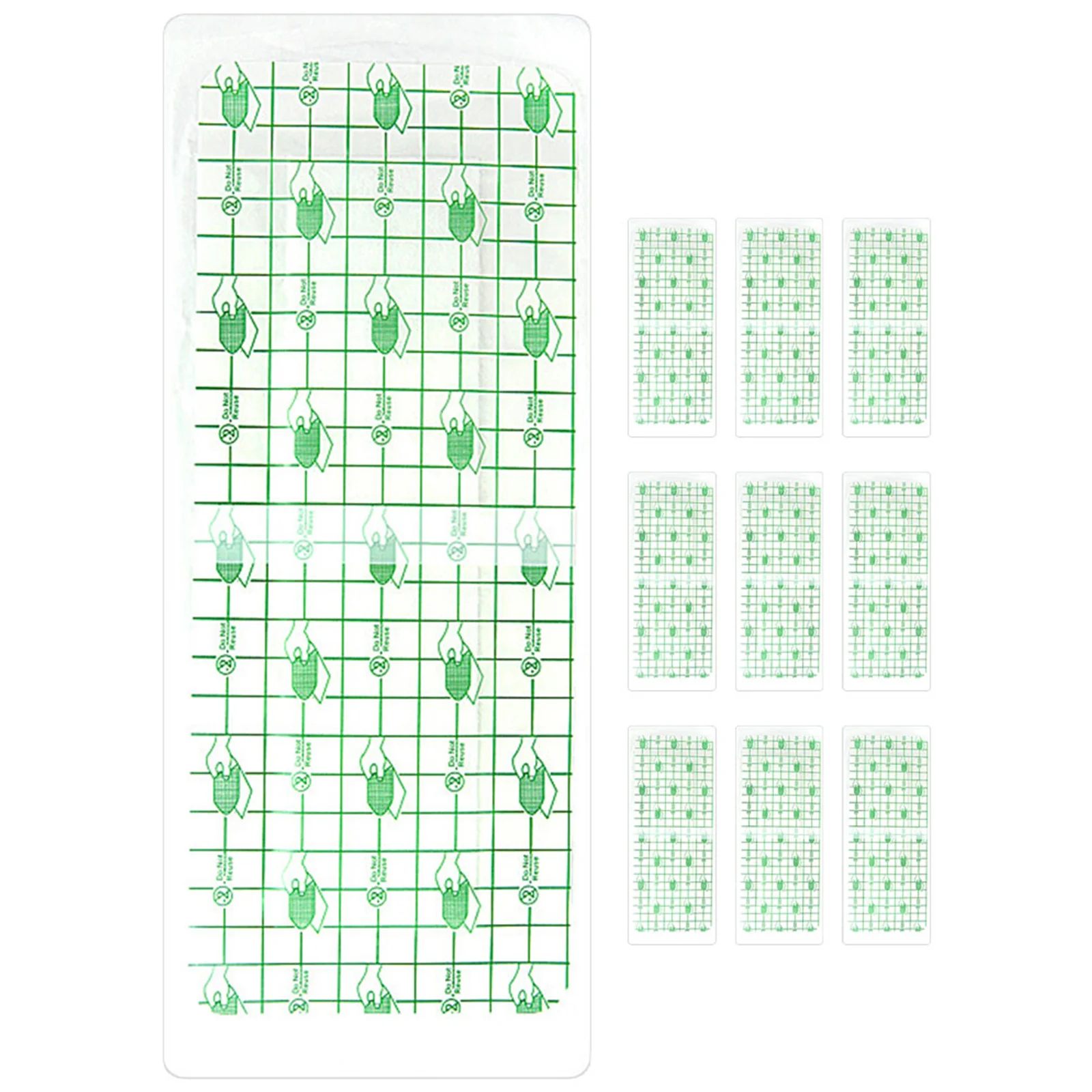 10 Sheets Female Swim Protective Patch Cotton Core Private Patches Waterproof Swimming Privacy Stickers for Women