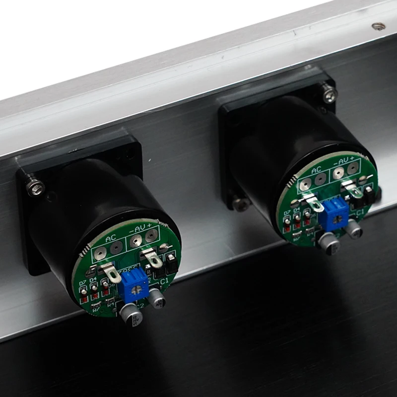 

BZ3207 All-Aluminum Power Amp Chassis DIY VU Meter Amplifier Case Audio Preamp Box