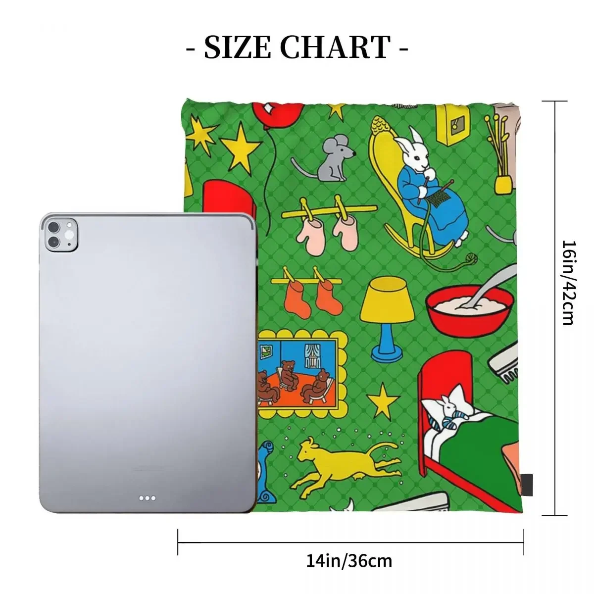 Goodnight Moon Rugzakken Multifunctionele Draagbare Trekkoord Tassen Met Trekkoord Bundel Zak Diversen Tas Boekentas Voor Reisschool