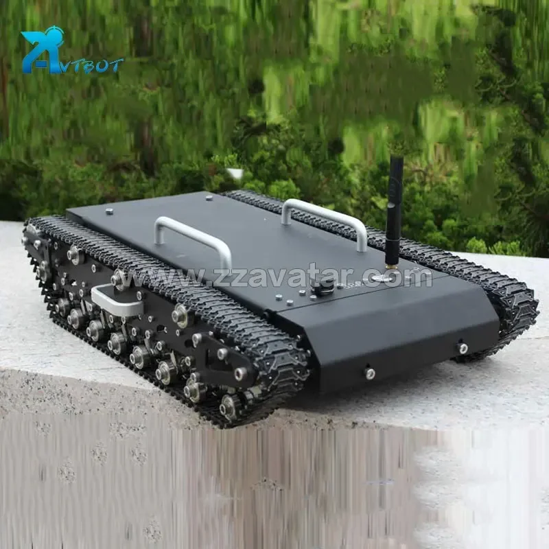 消防ロボットシャーシ二次開発電動クローラロボットタンクシャーシプラットフォーム