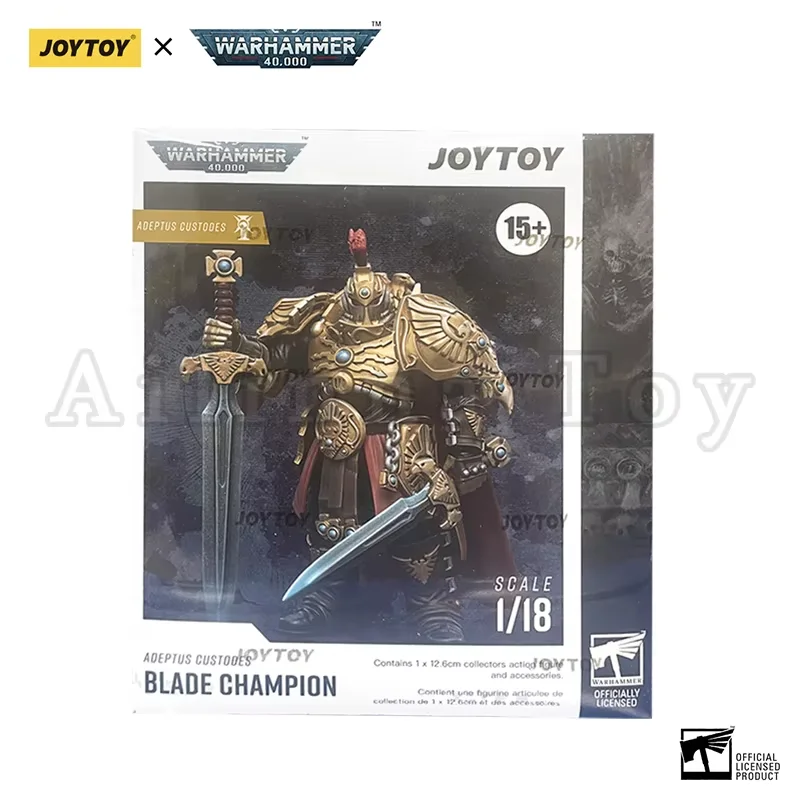 

JOYTOY 1/18 Action Figure 40K Adeptus Custodes Blade Champion Anime Model Toy