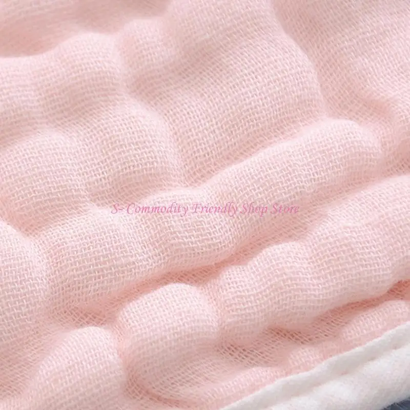 

85AE 6pcs Baby Bibs Handkerchief Feeding Bib Burp Cloth Boy Girl Bibs Shower Gift