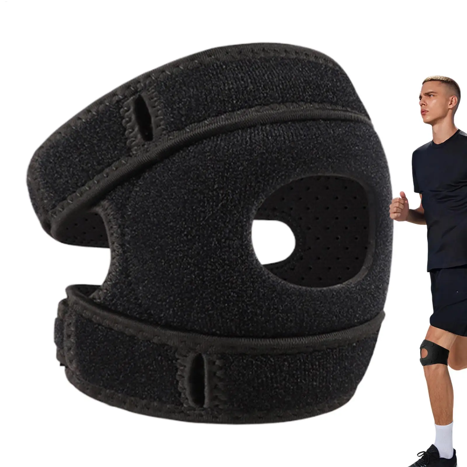 

Наколенник, стабилизатор коленной чашечки, регулируемая поддержка сухожилий надколенника для занятий спортом, дышащий наколенник для послеоперационного восстановления