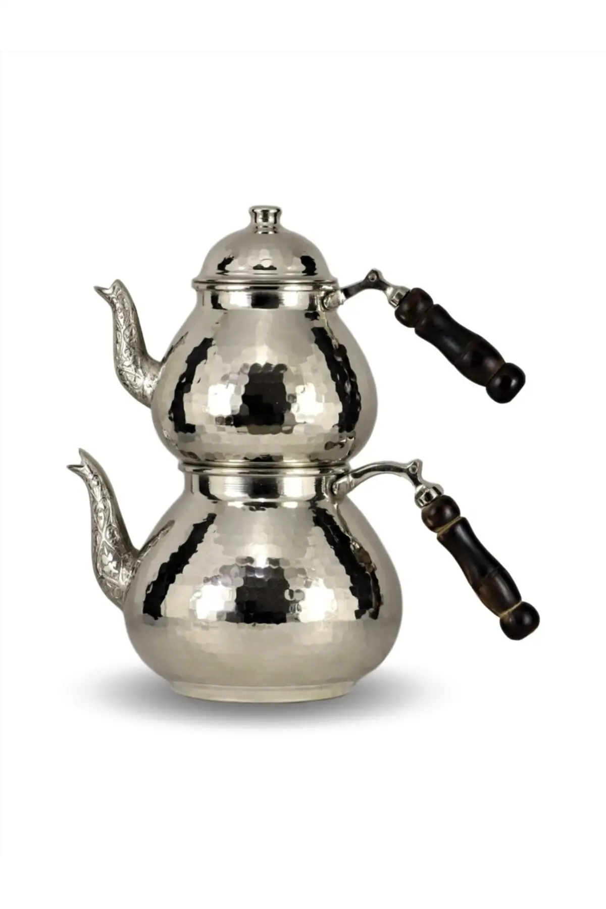 

DOLBOVI tattoo copper teapot drop nickel plated 2,7 Lt Cooper Tea Pots Handmade