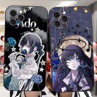 Ado Kyogen X Uta Phone Case For iPhone 16,15,14,13,12,11 Plus,Pro,Max,XR,XS,X,7,8 Plus,SE,Mini Silicone Soft