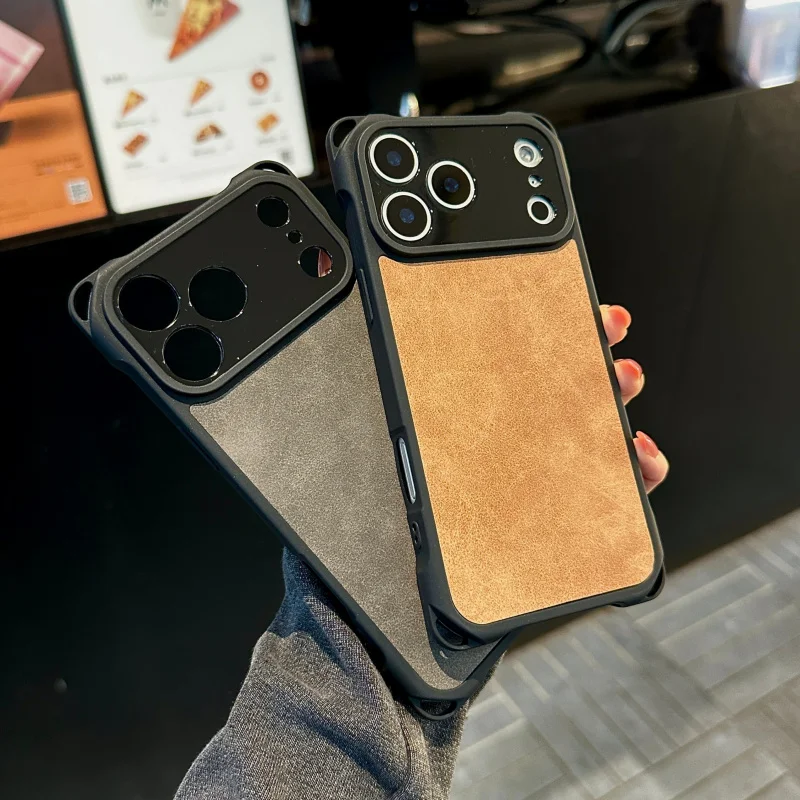 

Fine perforated four-corner veneer is suitable foriphone13Popular new model of phone case16plusTrendy and stylish phone case wit