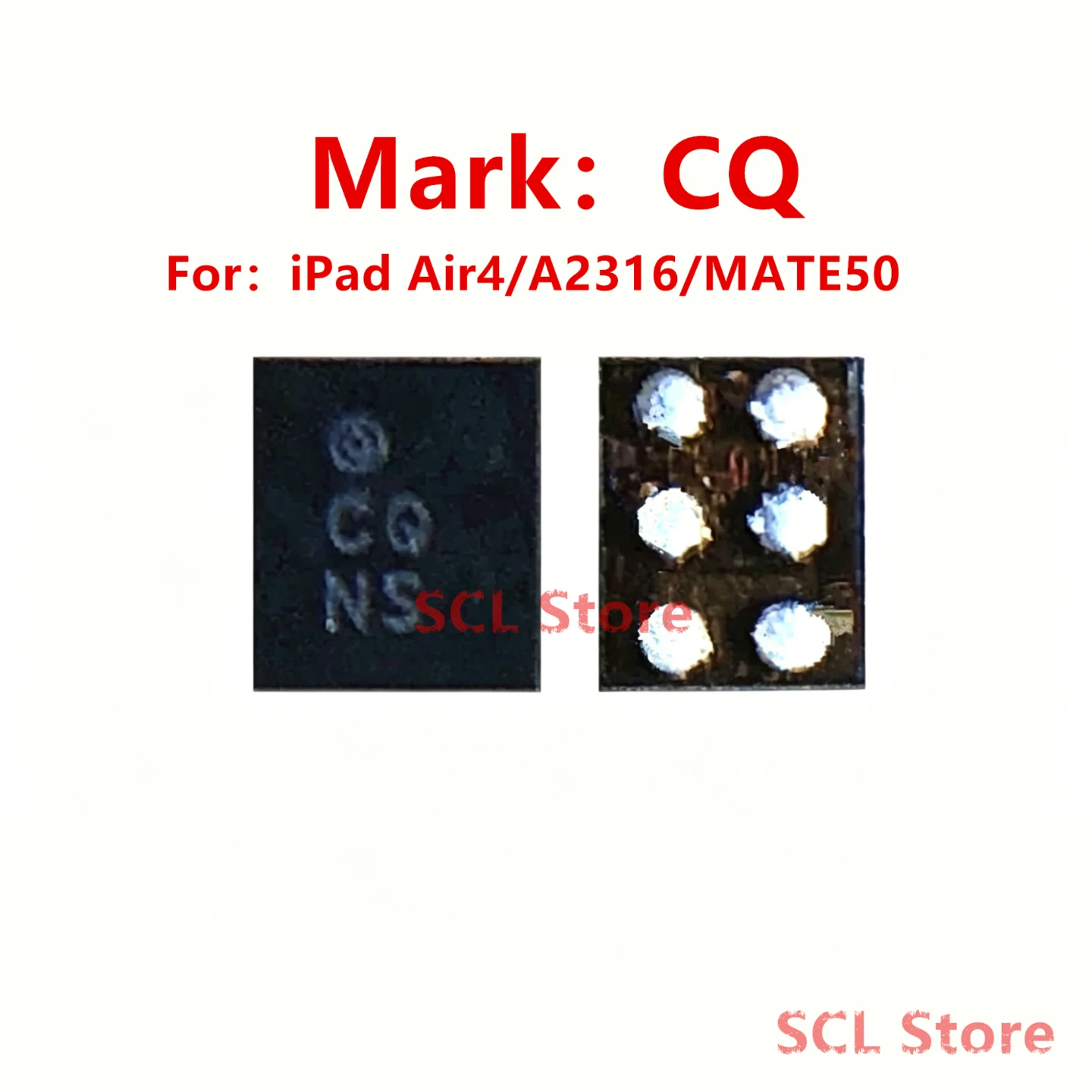 (2-10piece) Mark CQ 6pin Touch Power Supply Boost IC For iPad Air4 Air 4 5 /A2316 A2588 A2591 A2589 Huawei MATE50
