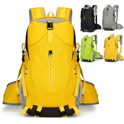 Outdoor Travel Hiking Backpack 25-35L Rainproof Nylon Camping Rucksack Bag