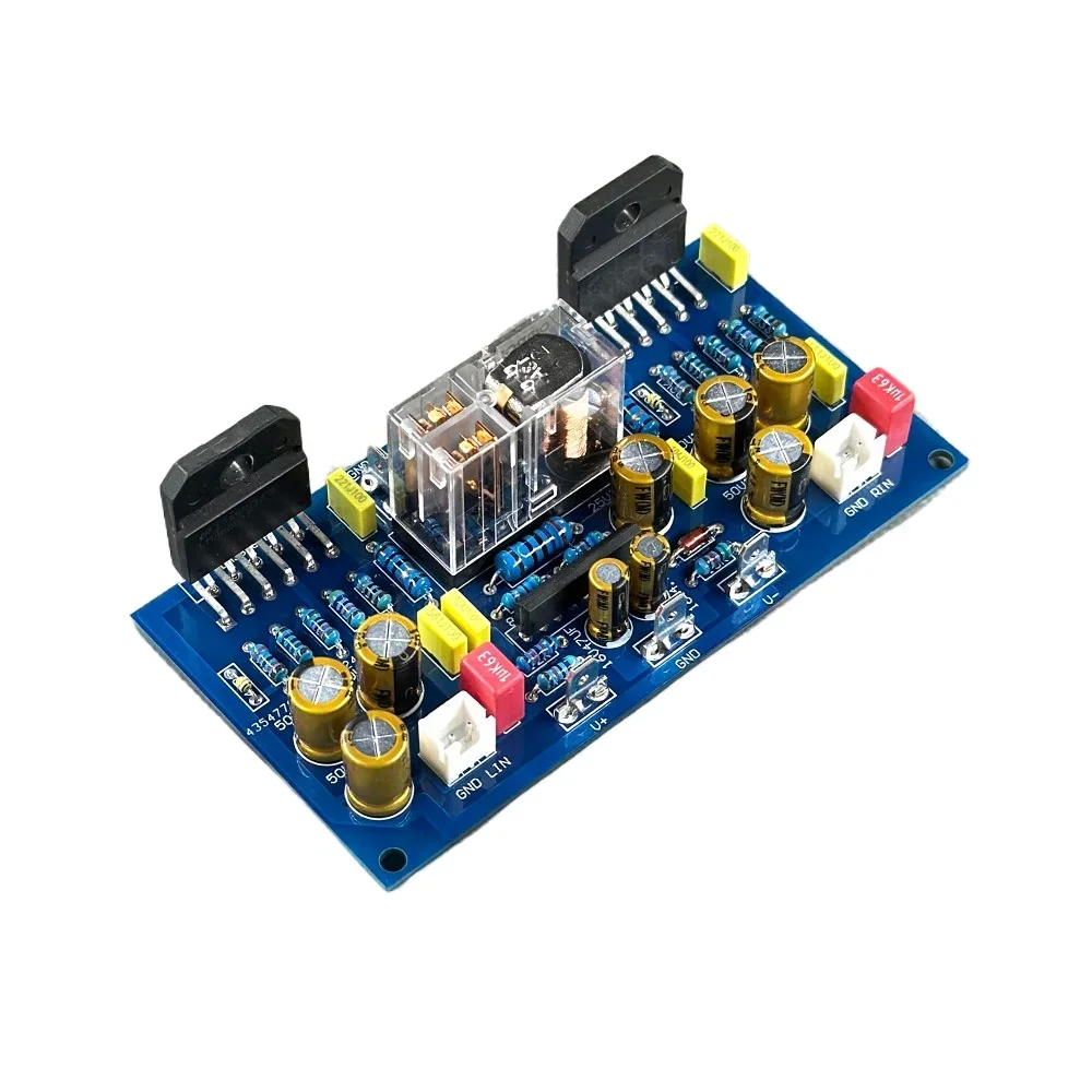 LM3886TF Dual Channel Amplifier Board 68W+68W HiFi Stereo Audio Power with Speaker Protection