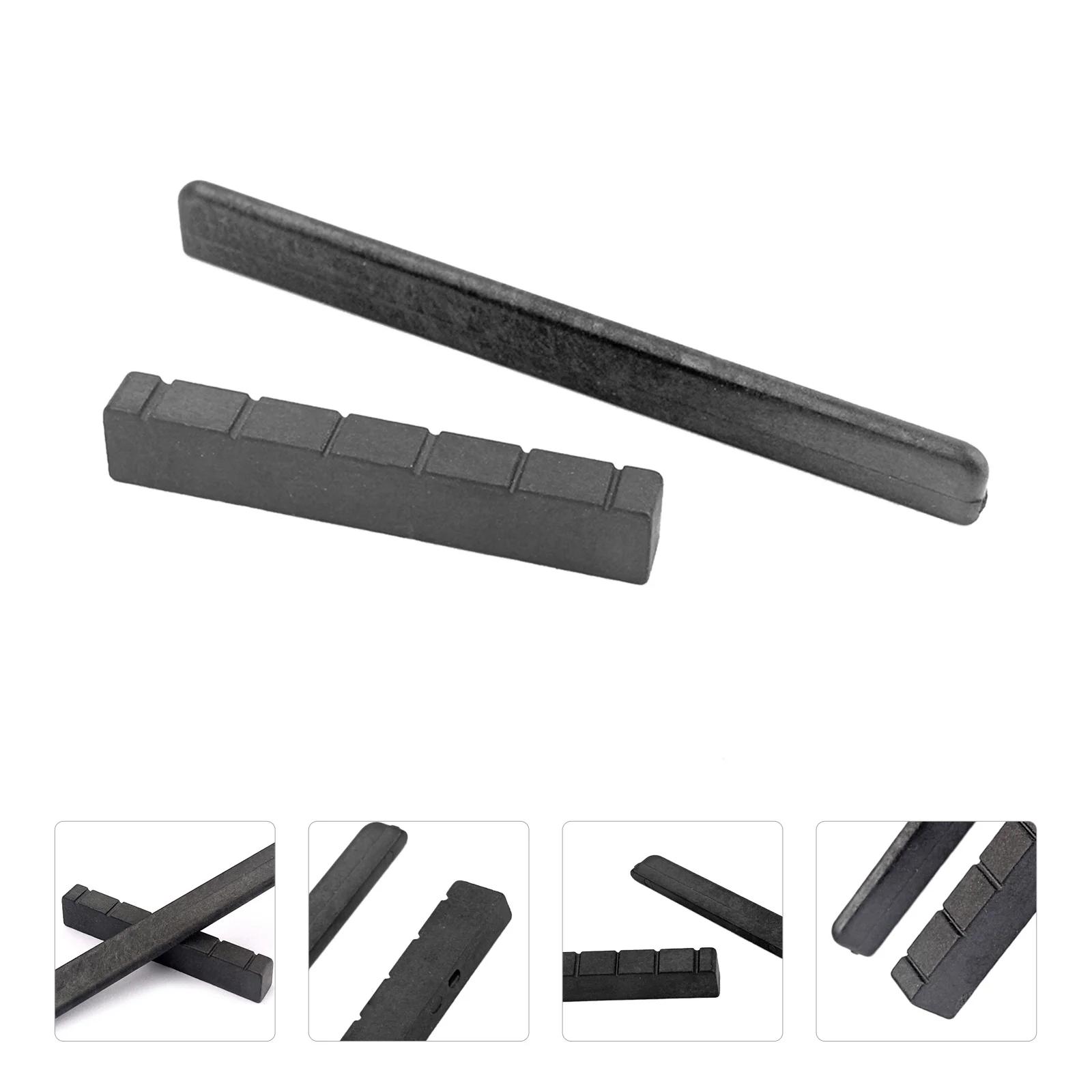 

Guitar Saddle Nut Replacement Black For Classical Guitar Easy Fit Better Sound Accessory