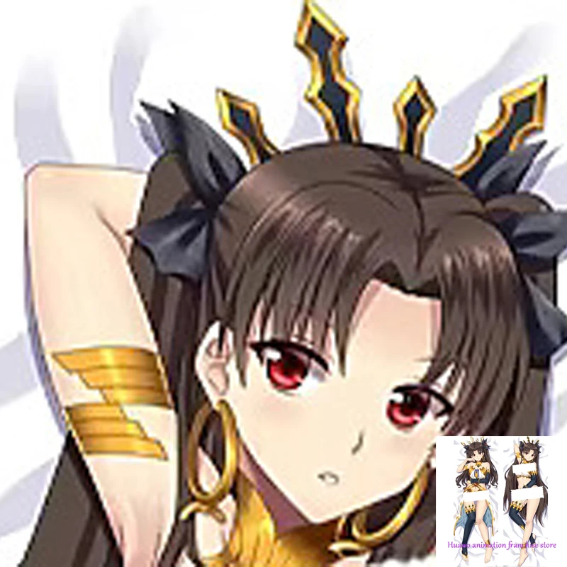 

Anime Dakimakura Pillow FGO Ishtar 2-Side Print Pillowcase Hugging Body Cushion Cover Otaku Waifuristmas Decoration 2023