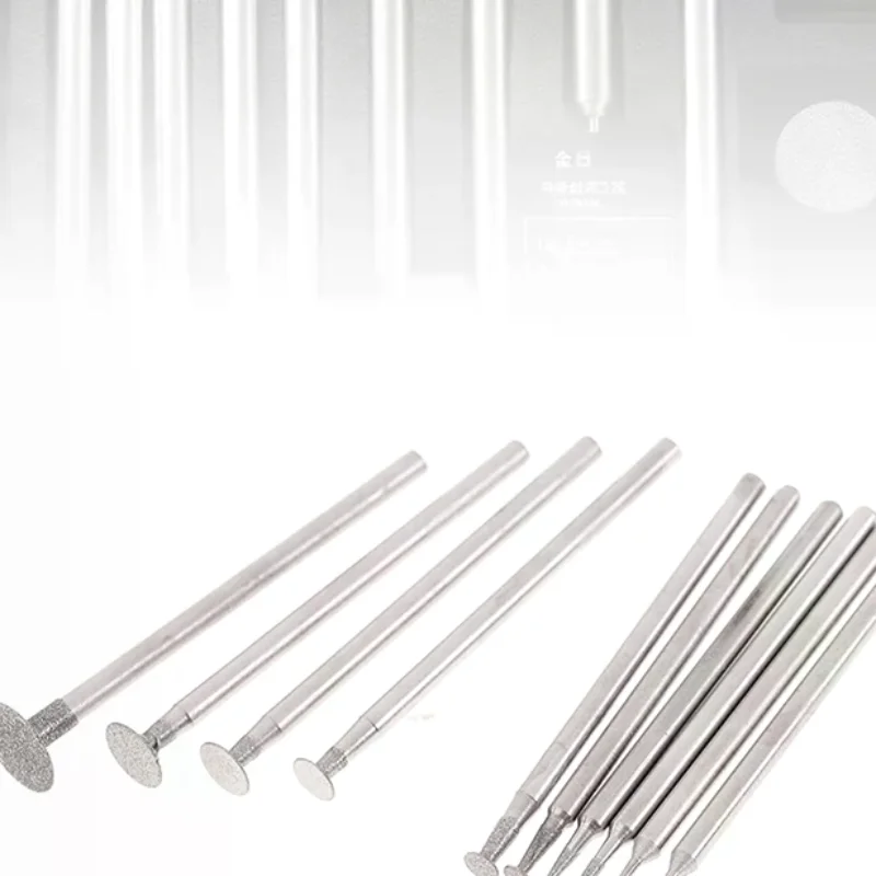 10/20 szt. Frezów szlifierskich Dremel, akcesoria, trzpień 2,35 mm, ultracienki, główka T, diamentowy punkt montowany, narzędzie do rzeźbienia, polerowania i grawerowania kamienia i jadeitu
