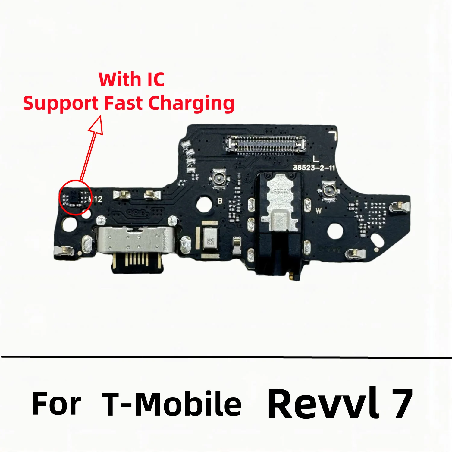 USB Charger Dock Board Charging Port Flex Cable For T-Mobile T Phone 2 5G Revvl 7