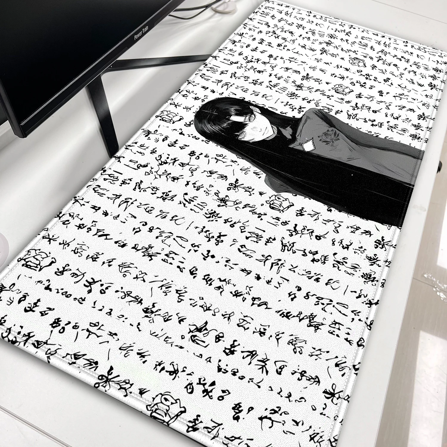 Anime Girl Mouse Pad Large Bla - огляд і ціна Pc Gaming Drawing