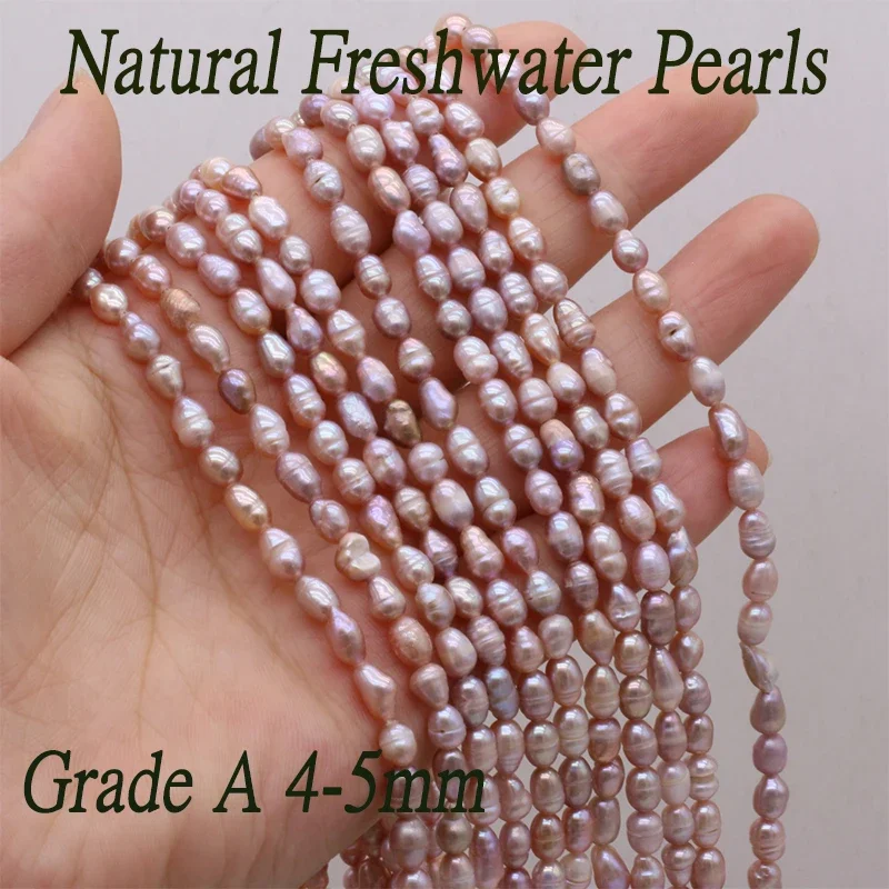 Natural Zhuji Freshwater Culture Pearl Beads Irregular Punch Pearl Bead for Jewelry Making Diy Necklace Bracelet Accessories