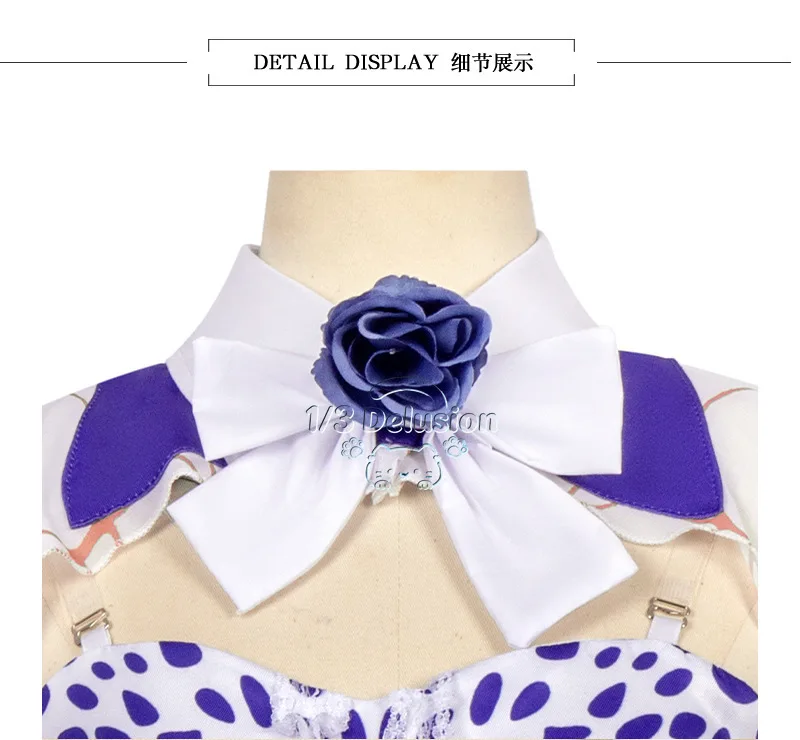 

Vladilena·Milize 86- Eighty Six Cosplay Costume Halloween Carnival Women's Purple Elegant Chinese Style 1/3 Delusion