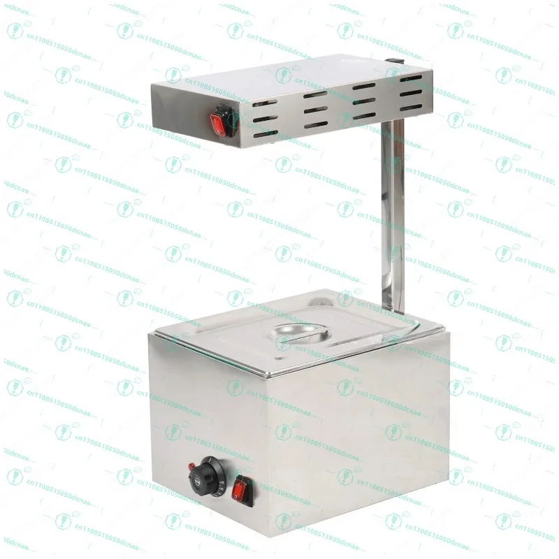 Infrared heating lamp French fries fried chicken large capacity popcorn chicken wings commercial stainless steel