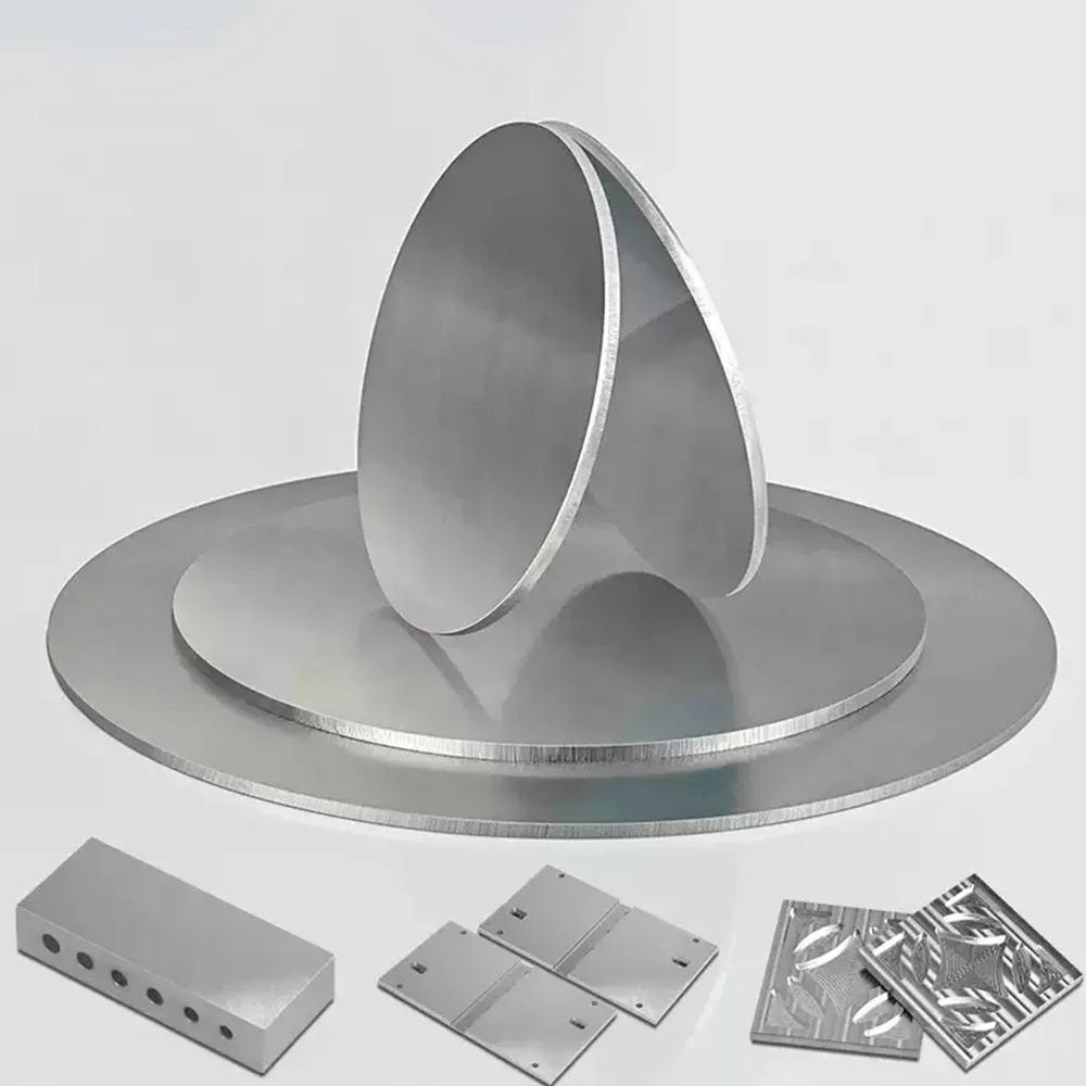 1 шт. толщина 1/1,2/1,5/2/3/4 ~ 6 мм 5052 алюминиевый круглый лист диск алюминиевая круглая пластина круглый диск круглый диаметр 50-300 мм