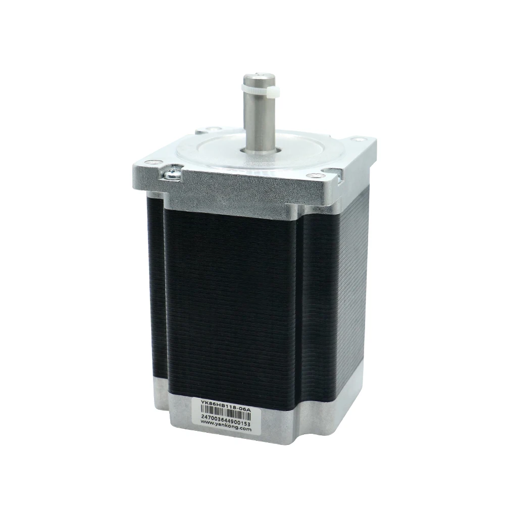 HLTNC YAKO bifásico 86 Nema34 8 cables 8.5NM 12NM Motor paso a paso de circuito cerrado YK86HB118-6A YK86HB156-6A para Cnc
