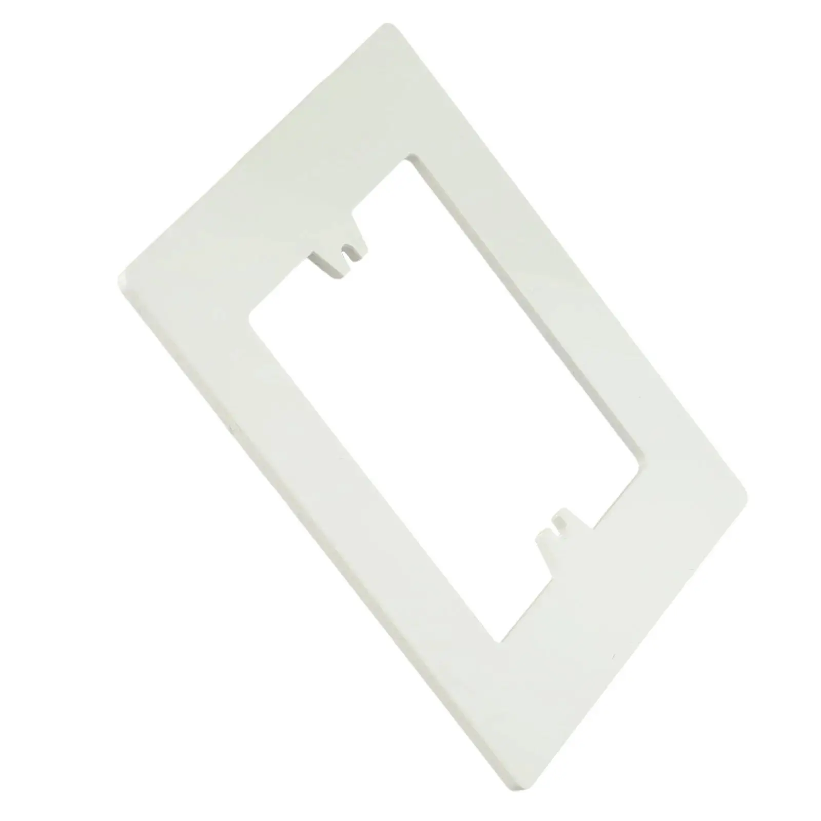 86 Type Switch Socket Wall Panel Decorative Frame Cover Wall Switch Bottom Box White Grey PC Switch Surround Plate