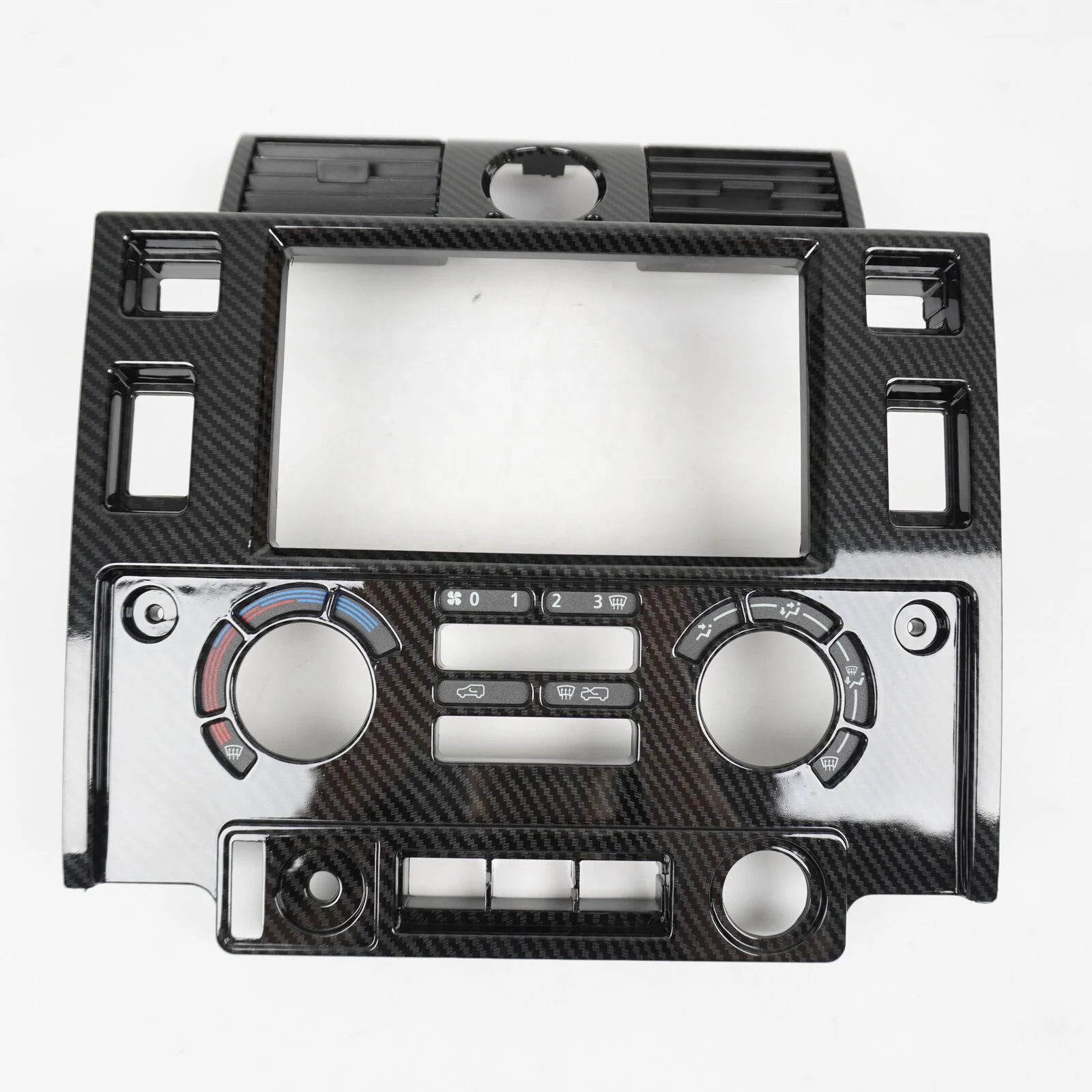 FOR DEFENDER CARBON LOOK INTERIOR DASHBOARD CENTRE CONSOLE