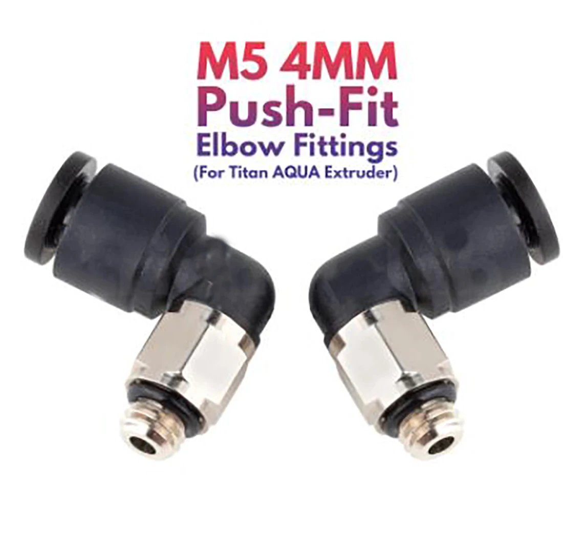 Water Extruder Elbow adapter for Titan AQUA for Other matching integrated modules 3D printer parts