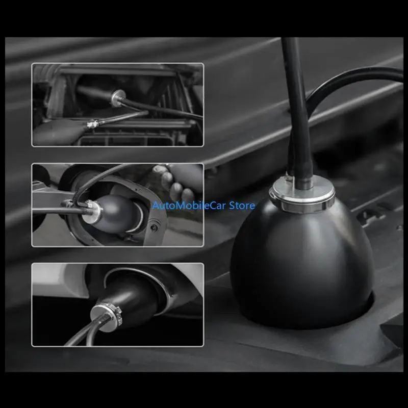 

G8TE Universal Car Smoke Machine Quick Adapter мочевой пузырь для детектора утечки дыма Диагностика Диагностический инструмент