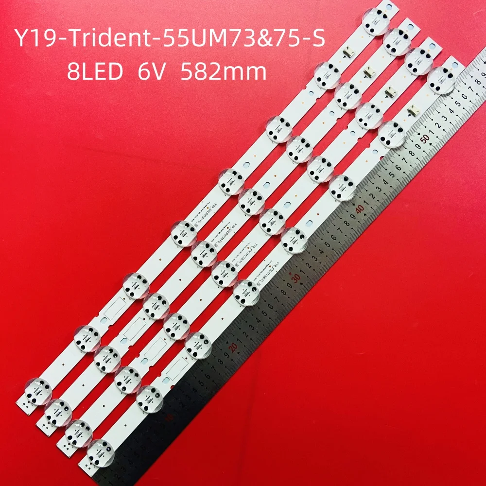 4pcs LED 55UM7300AUE 55UM7300PUA 55UM7300PUF 55UM7510PLA 55UM7660PLA 55UM7450PLA 55UM7610PLB 55UM7400PLB 55UM7100PLB 55UM7650PS