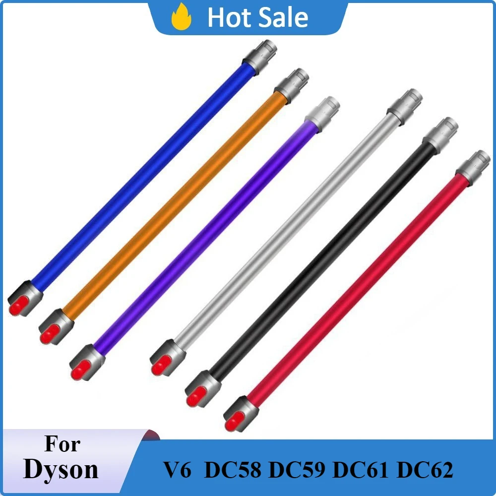 Pour Dyson V6 DC58 DC59 DC61 DC62 – Tube d'extension en métal, tuyau à vide de remplacement conducteur