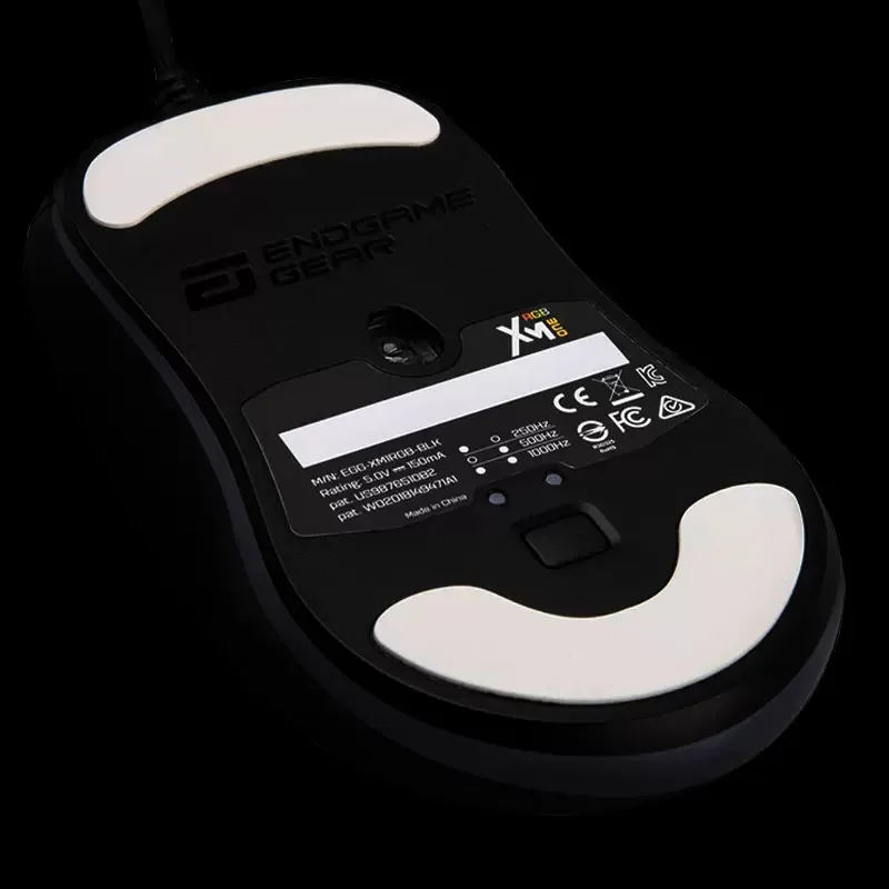 รุ่นปรับปรุง Esports Tiger Gaming Mouse Skates เมาส์สําหรับ Endgame Gear XM1 / XM1 RGB Superlight สีขาว Glides Curve Edge