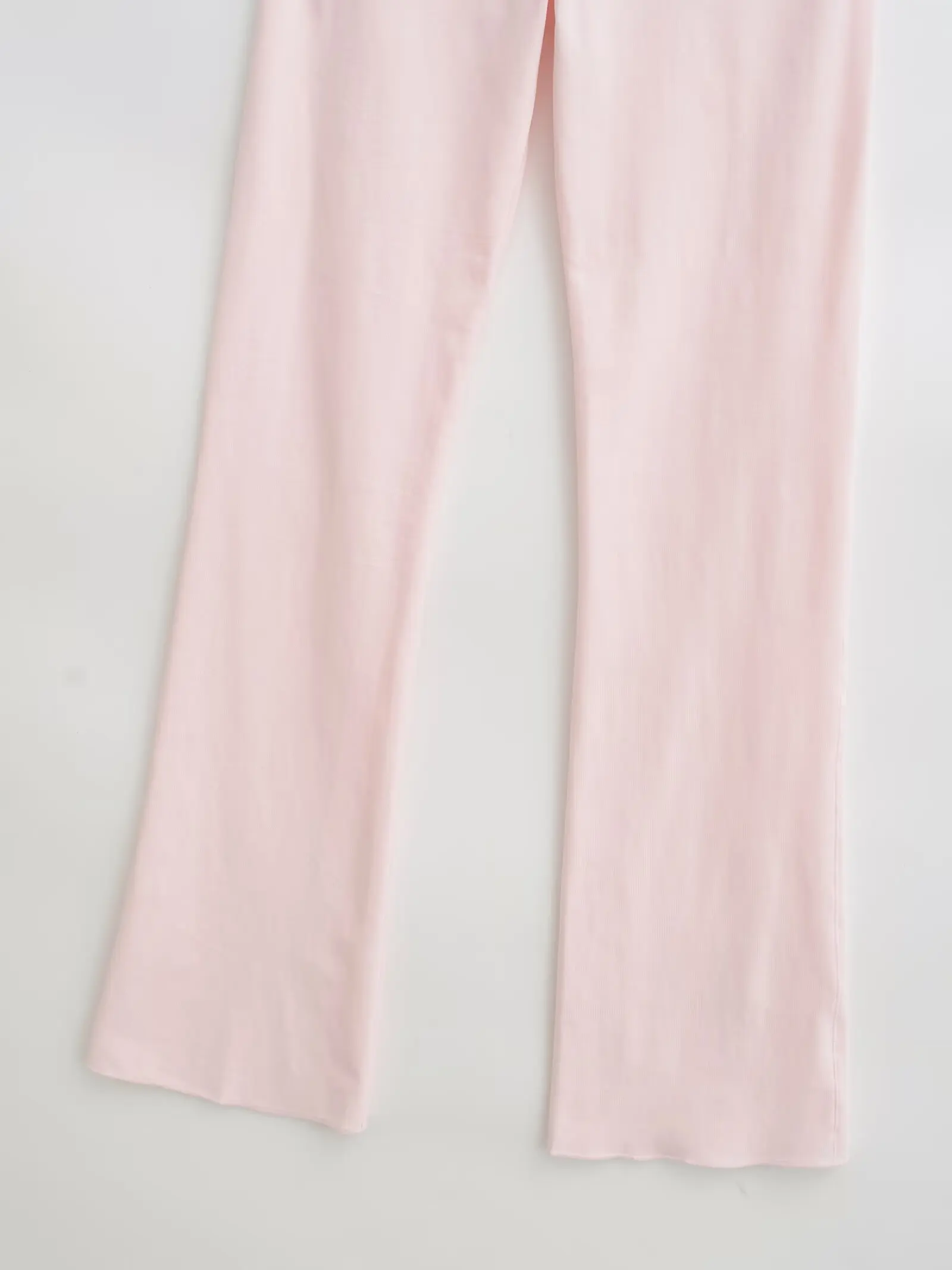 

Faionable Cloud Pants Women's Casual Knitted Trousers Candy Color High Waist Long Pants All Match Women's Spring Season