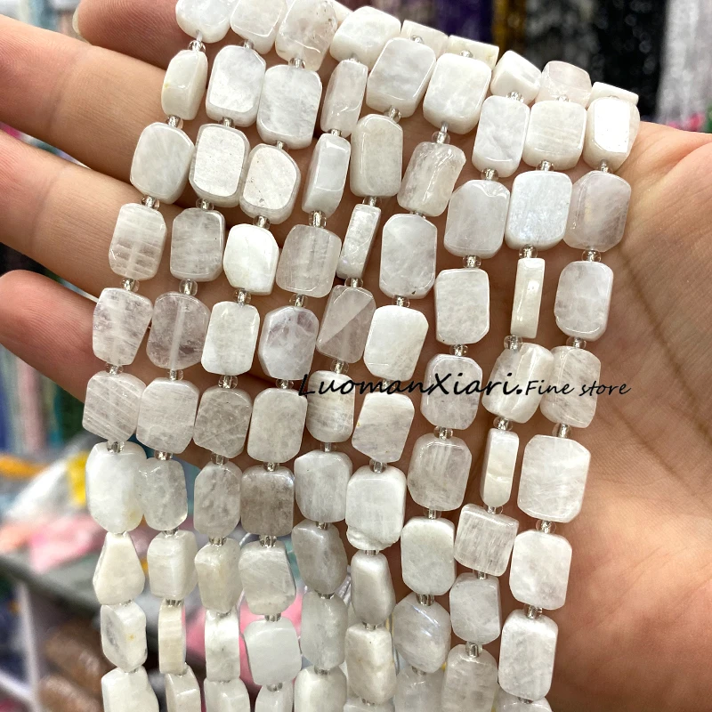 8x12 مللي متر الحجر الطبيعي الاسترالي اليشم غير النظامية مربع خام جوهرة خزر عازل للمجوهرات جعل أساور يدوية إكسسوارات جذابة