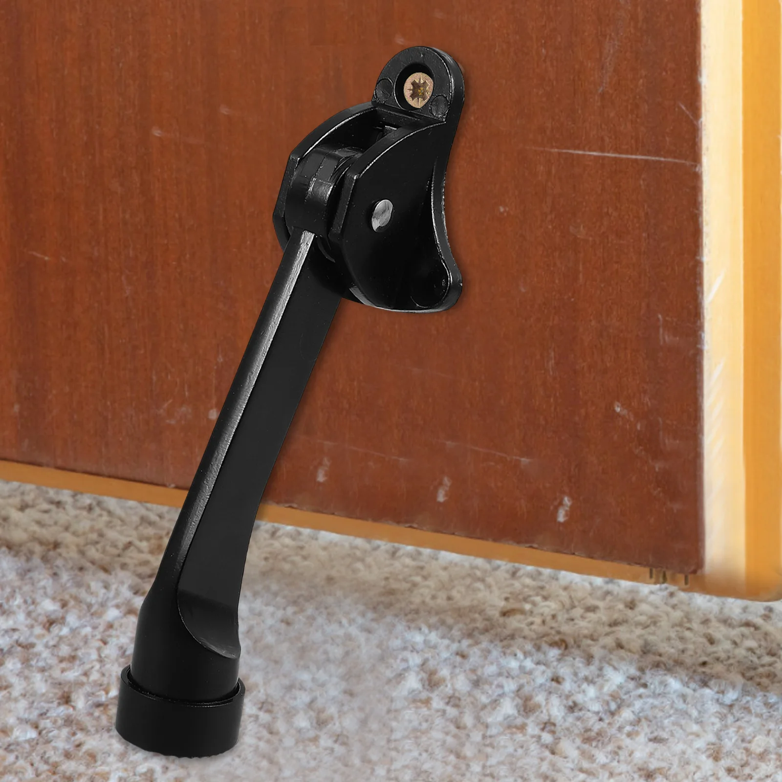 

Door Stopper Kickdown Stable Positioning Invisible Design Anti-Slip Heavy Duty Door Holder Stop for Home Office Outdoor