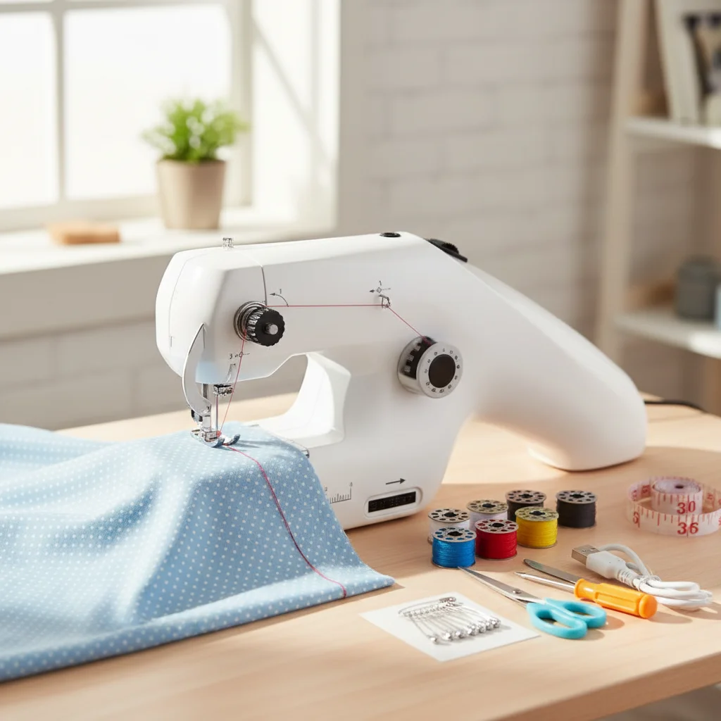 

Durable And Sturdy Handheld Sewing Machine Compact And Elegant Tailor Shop Essential Easy To Operate Hand Sewing Machine