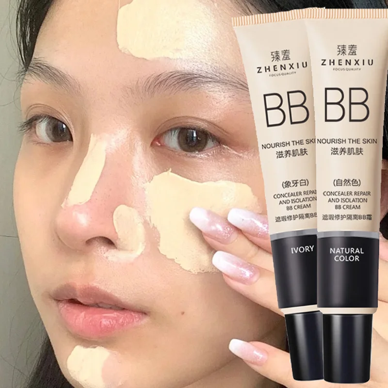 Moisturizing Foundation BB Cream Makeup Waterproof Long Lasting Cover Acne Spot Natural Smooth Face Base Matte Liquid Concealer