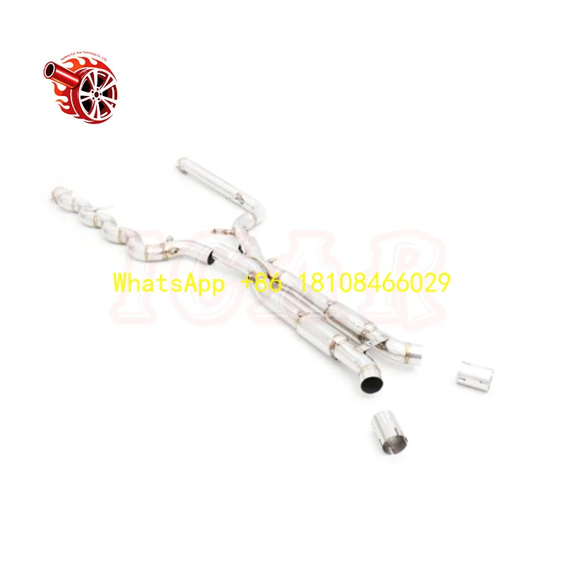 

The Middle Pipe and the Front Pipe Exhaust