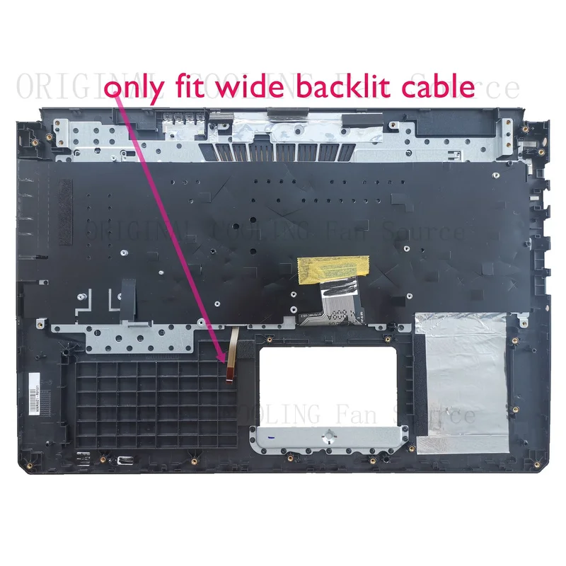 R+  FOR US Palmrest 8PIN RGB Backlit keyboard for ASUS FX705G FX705GM FX705D FX705DD