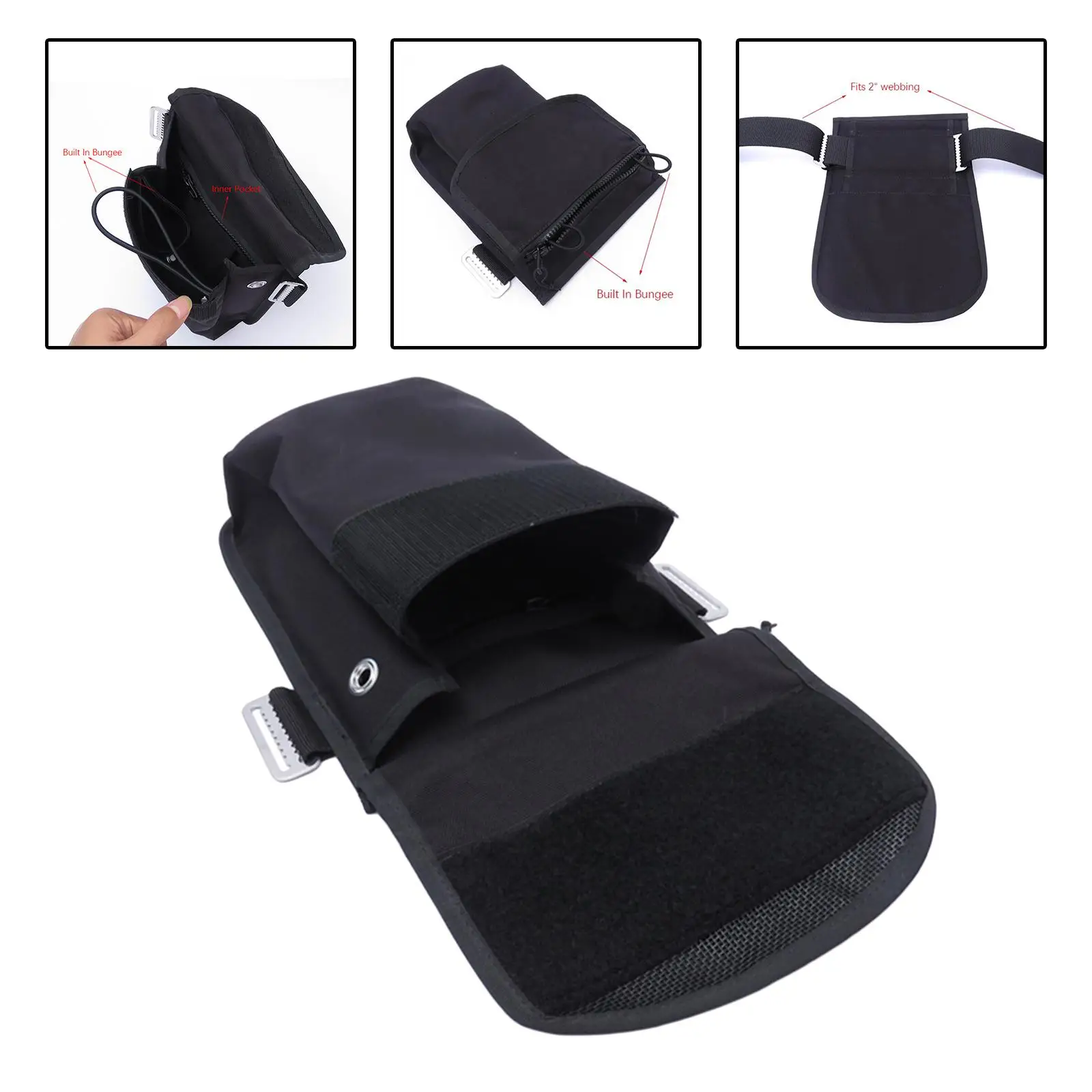 Scuba Diving Thigh Pocket Scuba Diving Gear Bag Snorkeling Equipment Holder Fits