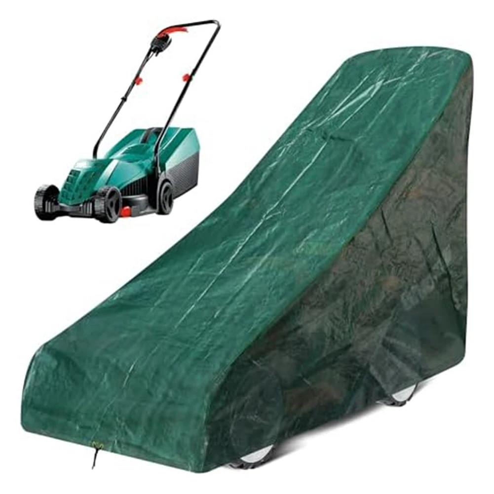

PE Hand Held Mower Cover Rainproof Water Weeding Machine Green Protective Cover Backpacking Tent Outdoor Hiking Camping Sleeping