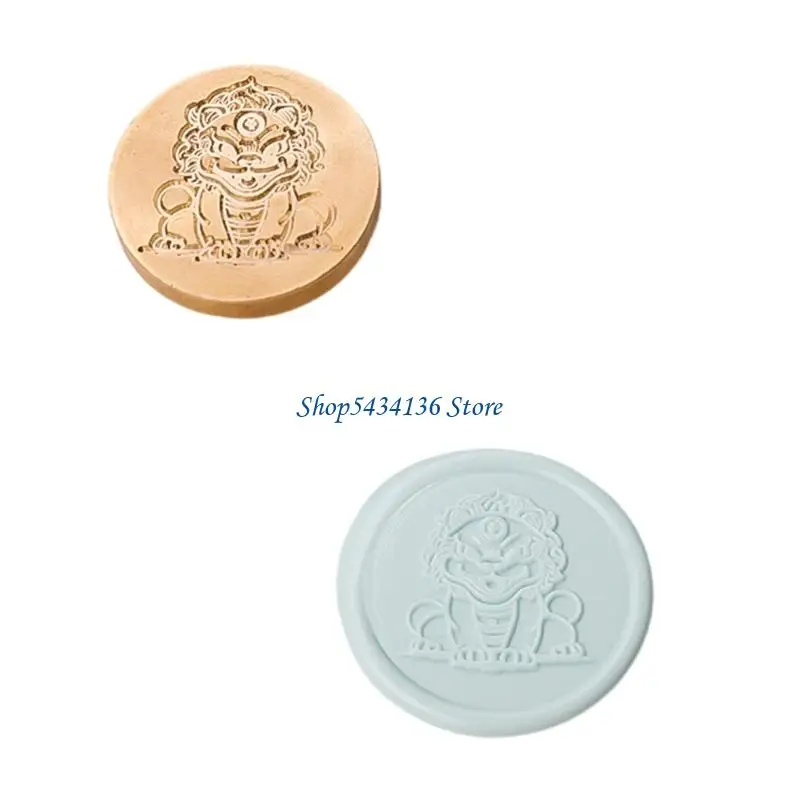 H7ED Metal Embossed Stamp Head for Seal Letter Envelope Card Wedding Invitation