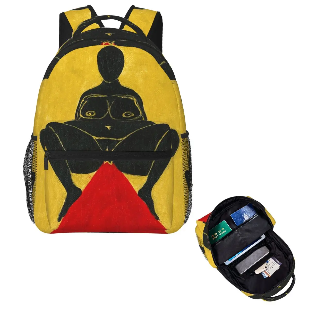 

Fire Student Backpack School Bag Hiking Travel Daypack for Boys Girls Fashion Bookbag Shoulder Bags