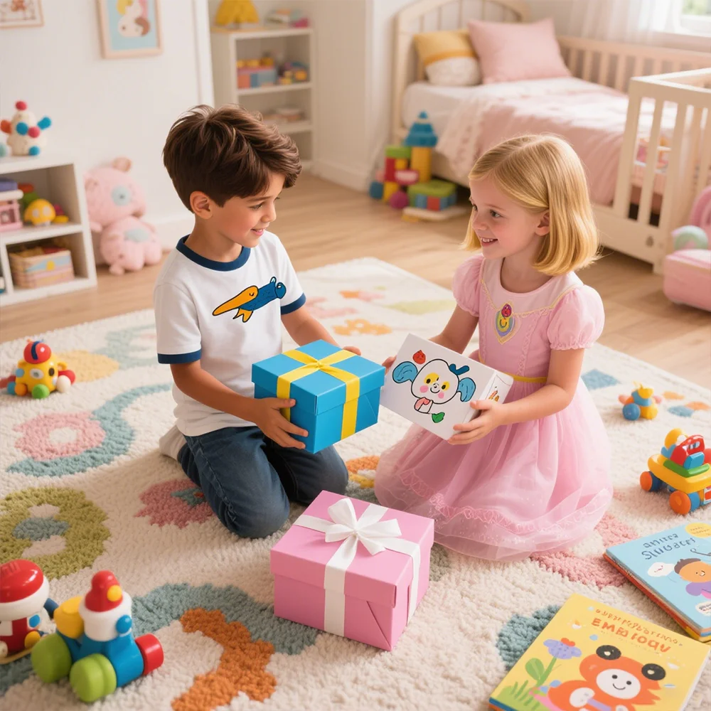 صندوق أعمى عشوائي من ألعاب مكعبات البناء، يفتح المفاجآت الصغيرة للتجميع والعناية بزمن سعيد #4