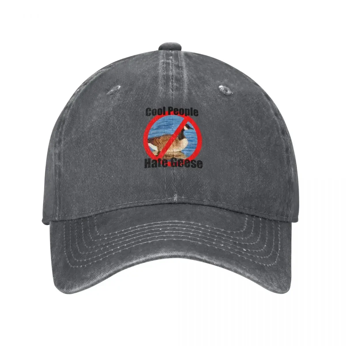 Cool People Hate Geese Baseball Cap Custom Cap cute Fashion Beach birthday Men's Luxury Women's