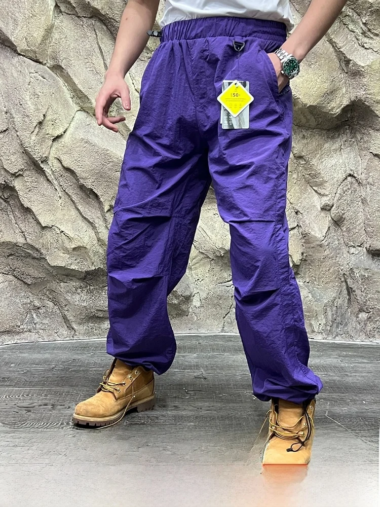 

3D Tailored Casual Pants UPF50 Sun Protection Qui Dry Breathable Youthful Spring Summer ex Long Straight Leg Pants