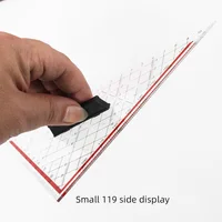 Isosceles Triangle Hand-Drawn Triangle Board Professional Special Ruler Protractor Woodworking Interior Drawing Design 5