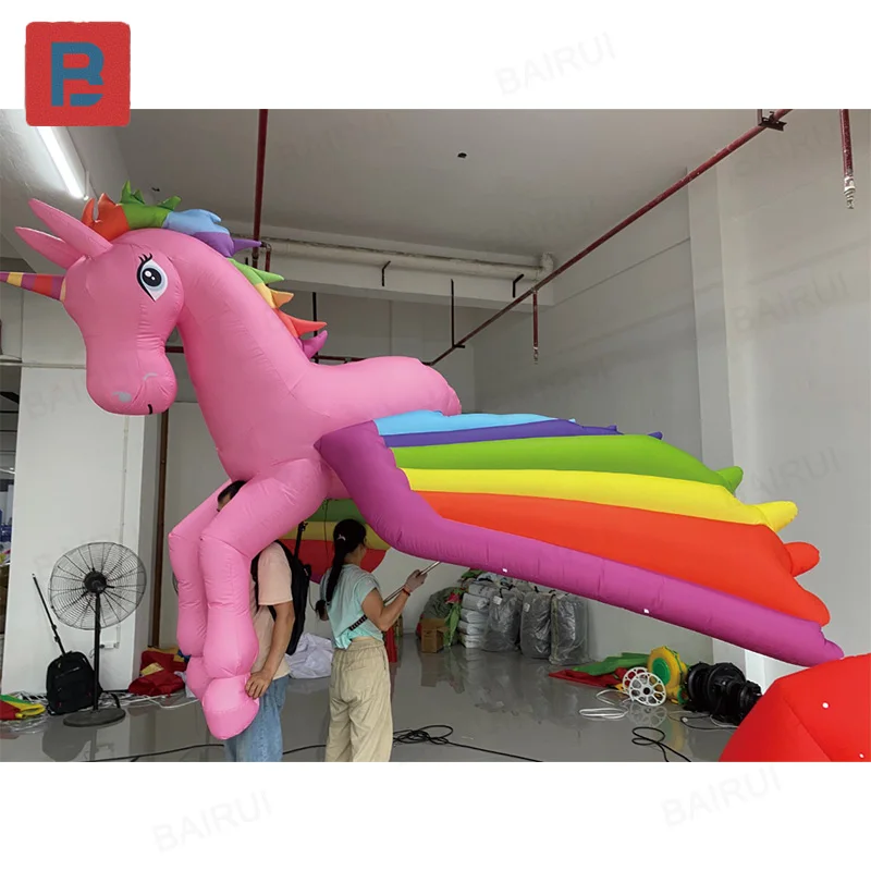 

Надувной пегас, пегас и единороги разных форм, с воздуходувкой, украшение для активного отдыха, можно повесить.