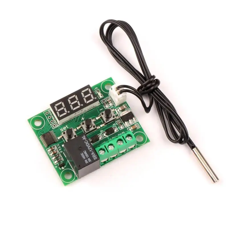 W1209 DC 12V Heat Cool Temp Thermostat Temperature Control Switch Temperature Controller Thermometer Thermo Controller