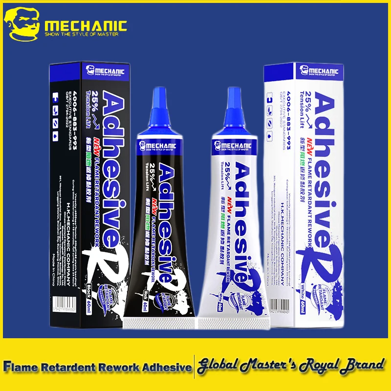 R7 Flame Retardant Rework Adhesive Suitable For Screen Holder Mobile Phone Frame Back Cover Glass Bonding Electronic sealant